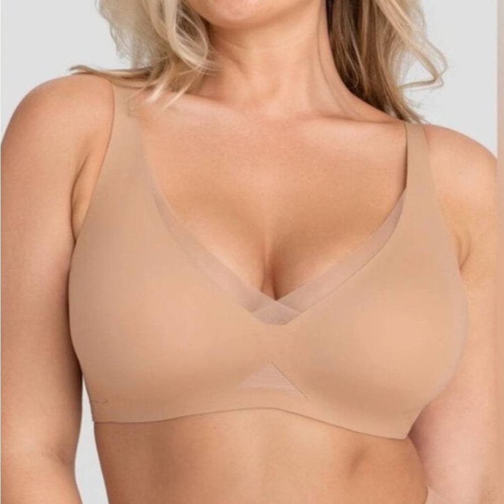 Honey Love CrossOver V-Neck Bra Size 3X